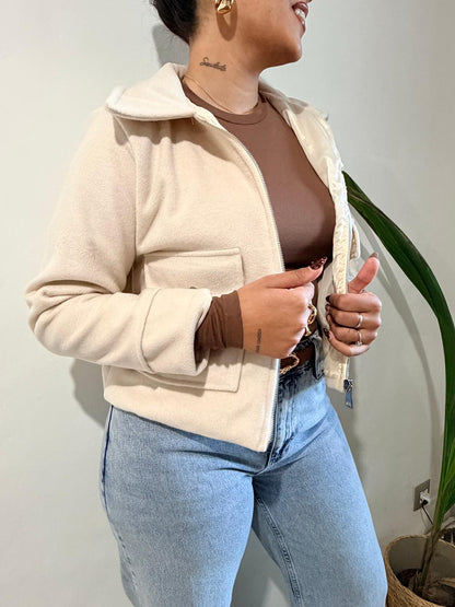 Chaqueta Beige