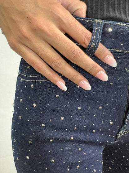 Pantalón tejano brillo